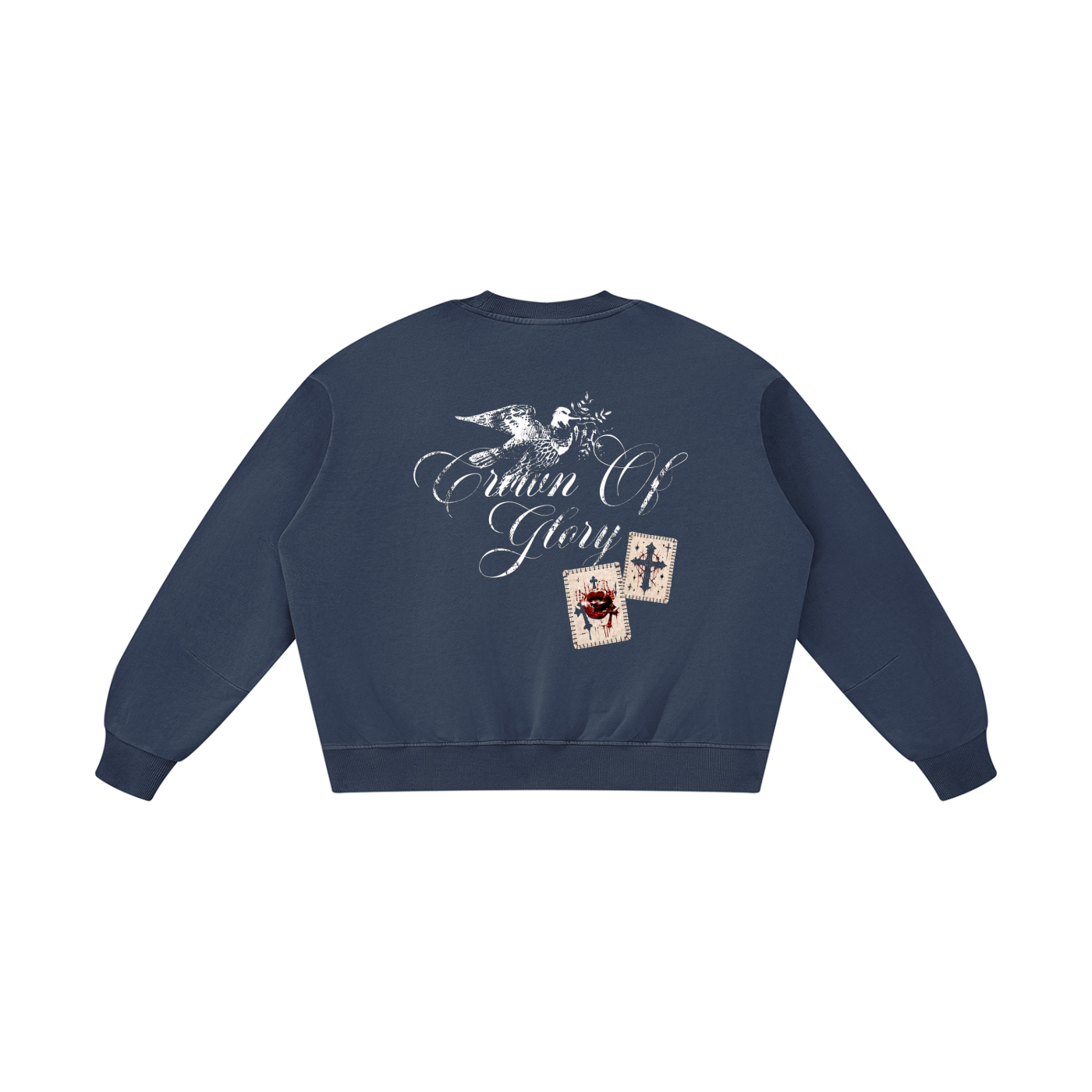 Crown Of Glory Vintage Washed Sweatshirt