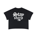 Unisex Boxy Raw Edge T-Shirt