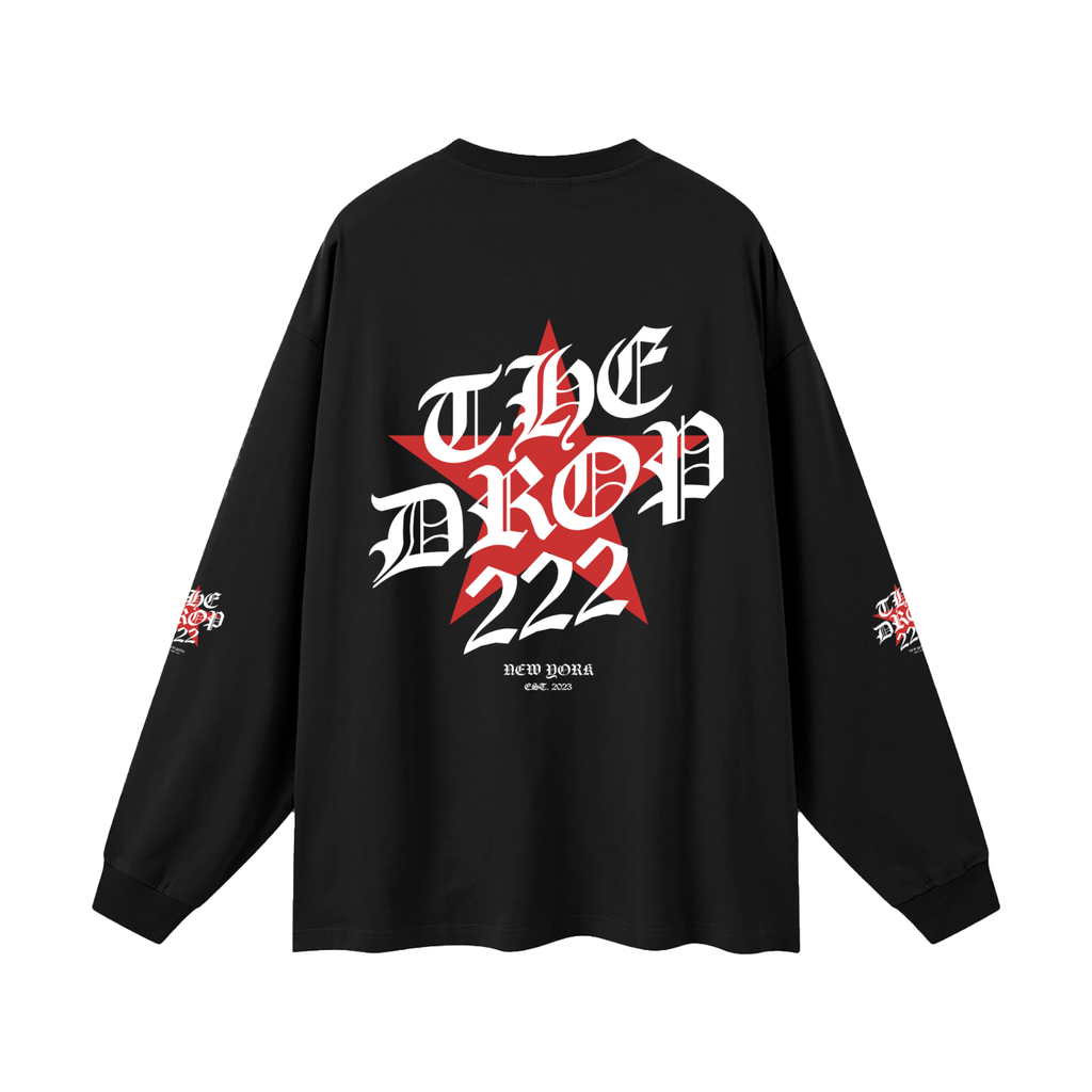 Oversized Unisex Long Sleeve T-Shirt