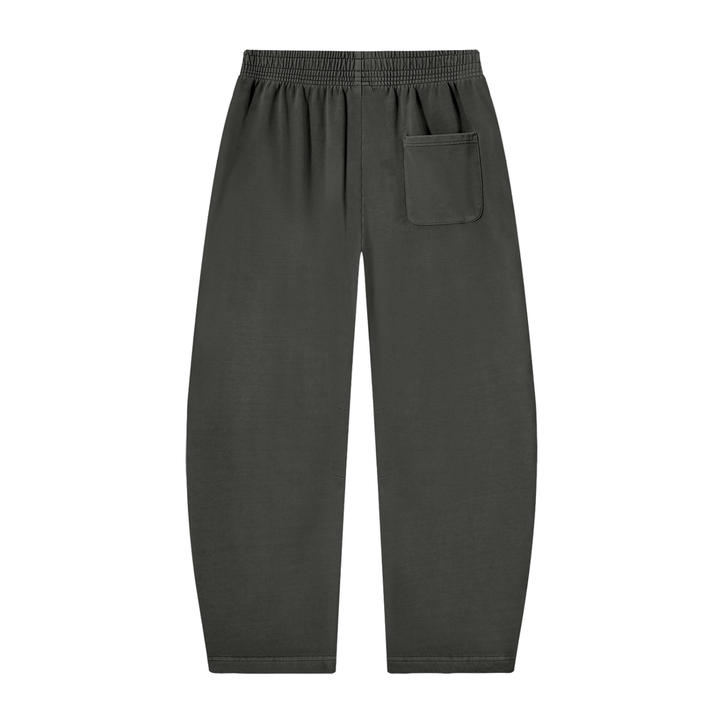 Crown Of Glory Vintage Washed Barrel Leg Sweatpants