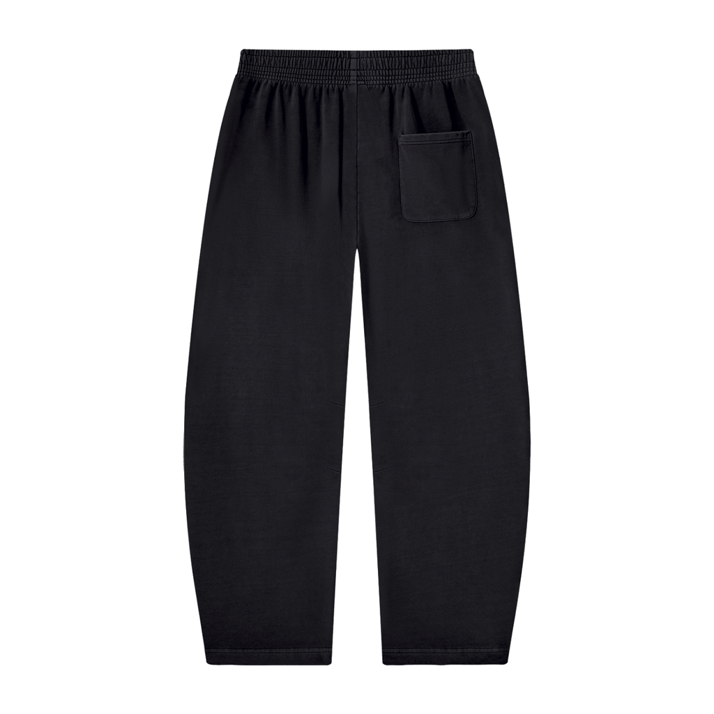 Crown Of Glory Vintage Washed Barrel Leg Sweatpants