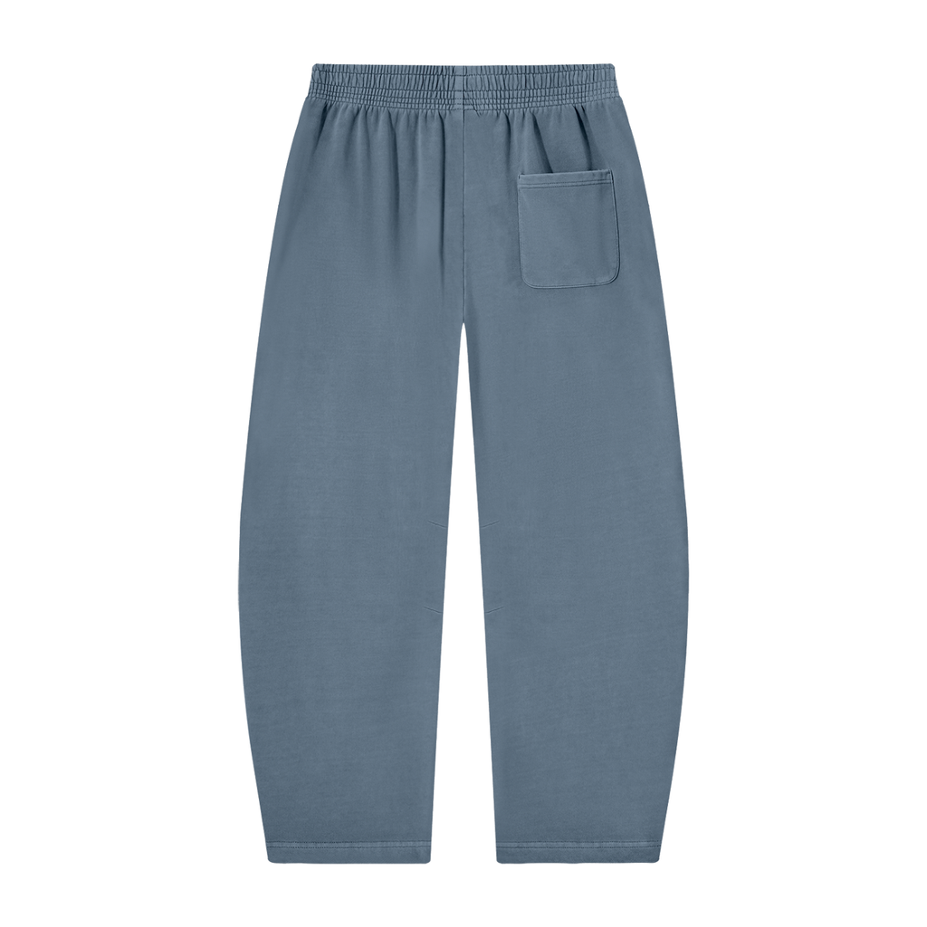 Crown Of Glory Vintage Washed Barrel Leg Sweatpants