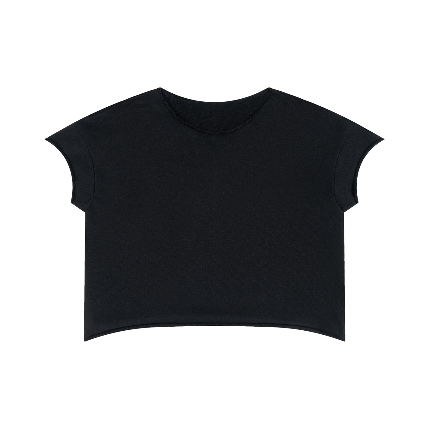 Unisex Heavyweight Boxy Raw Edge T-Shirt
