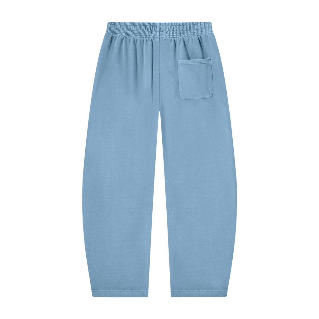 Crown Of Glory Vintage Washed Barrel Leg Sweatpants