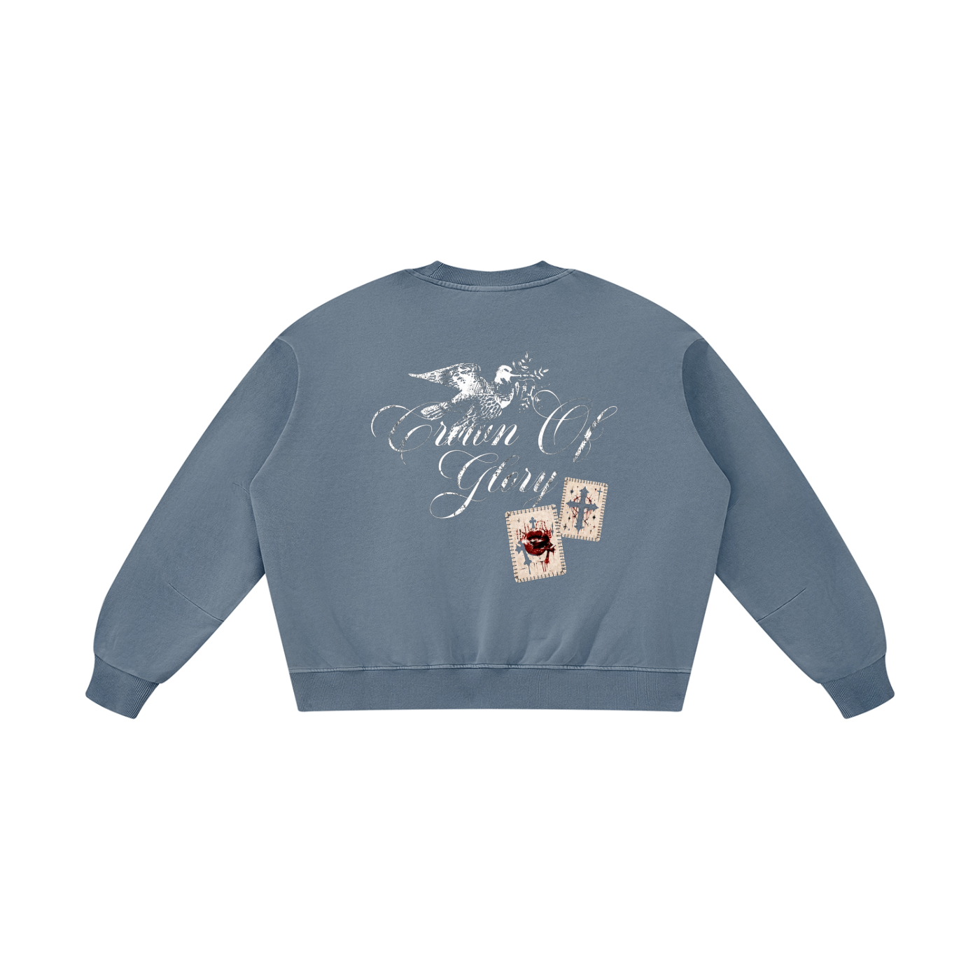 Crown Of Glory Vintage Washed Sweatshirt