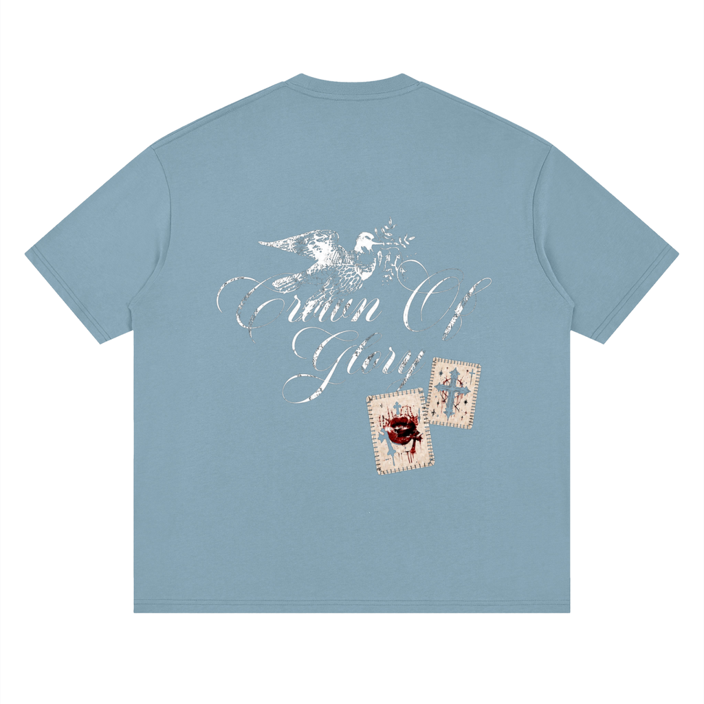 Crown Of Glory  Loose Drop Shoulder T-Shirt