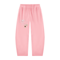 Crown Of Glory Vintage Washed Barrel Leg Sweatpants