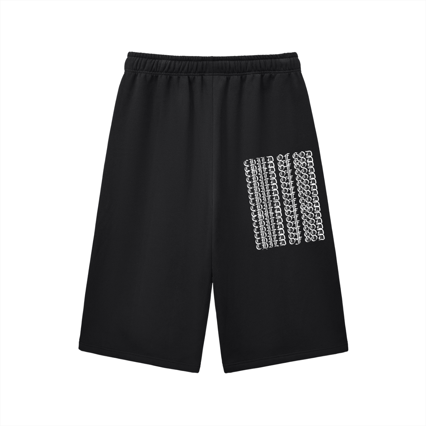Relaxed Drawstring Three-quarter Sweatpants