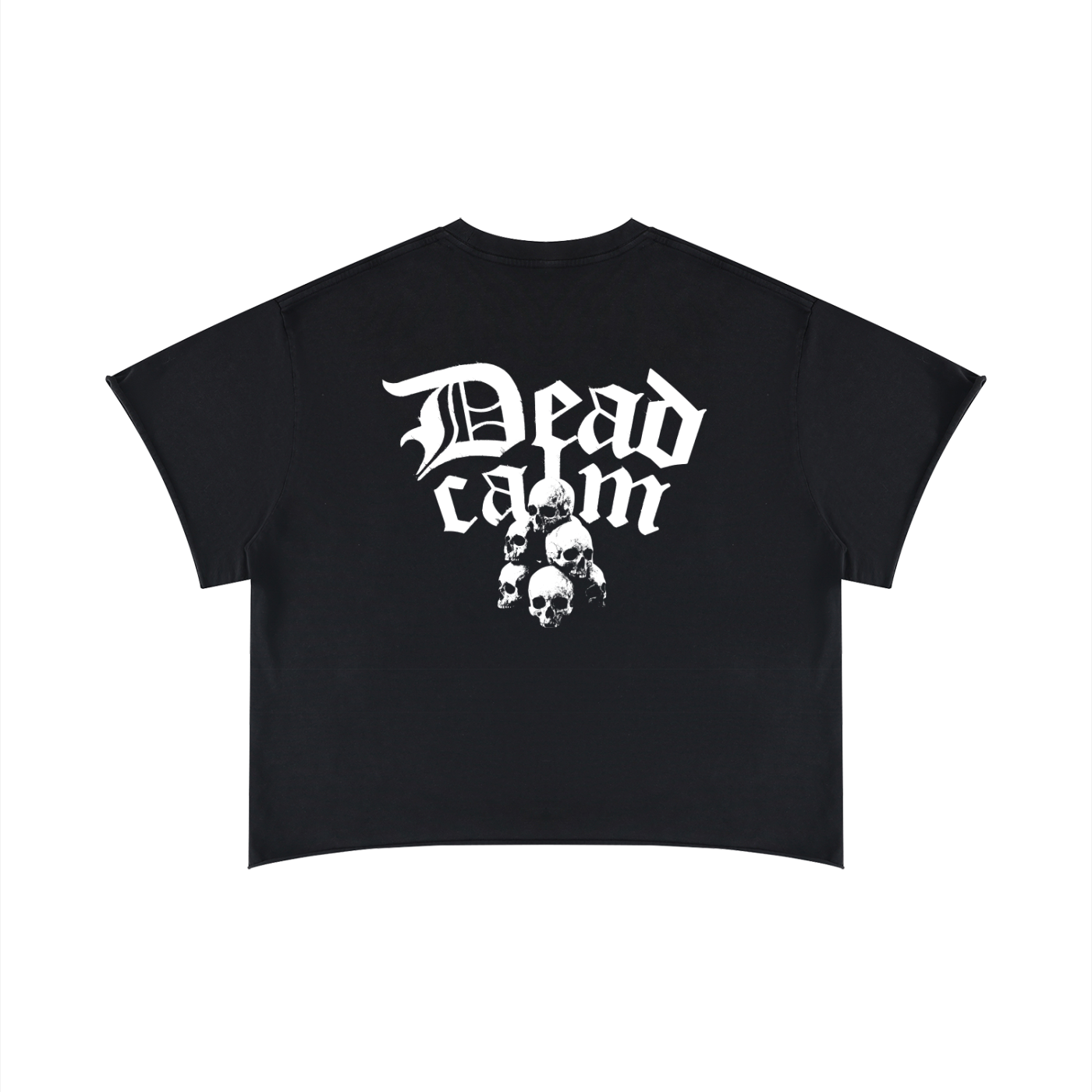 Unisex Boxy Raw Edge T-Shirt