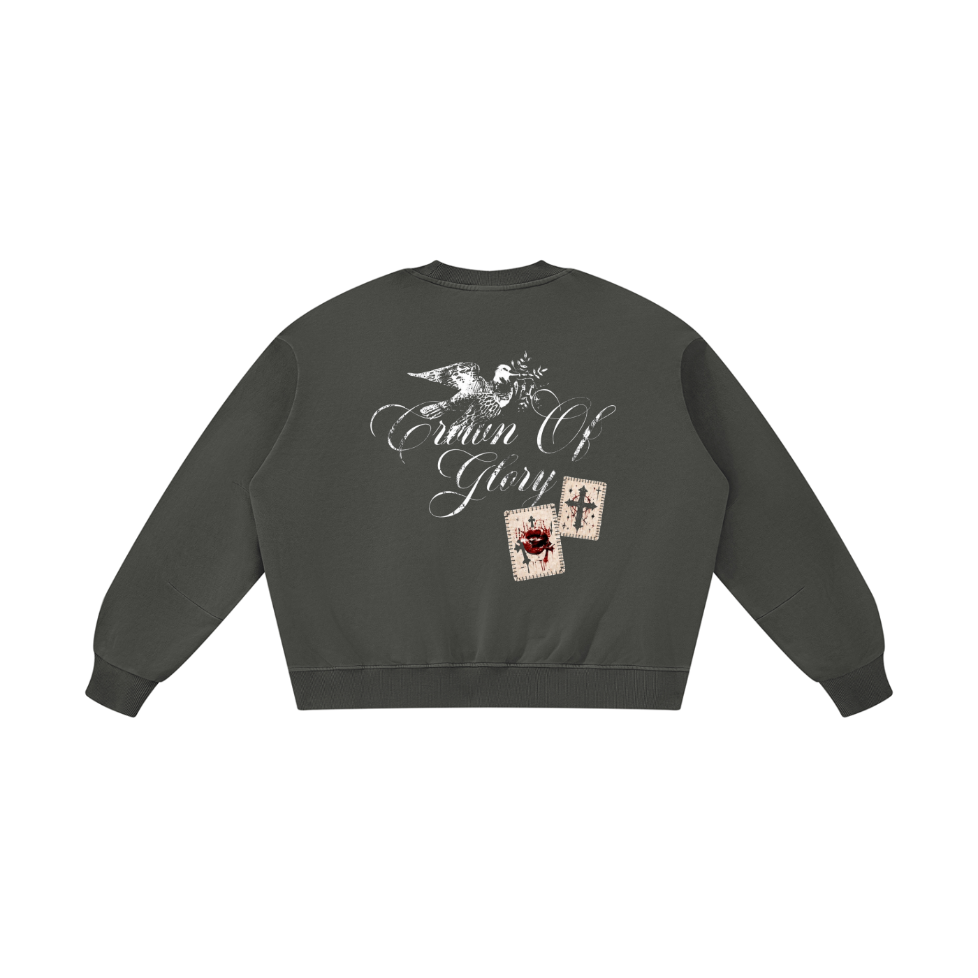 Crown Of Glory Vintage Washed Sweatshirt