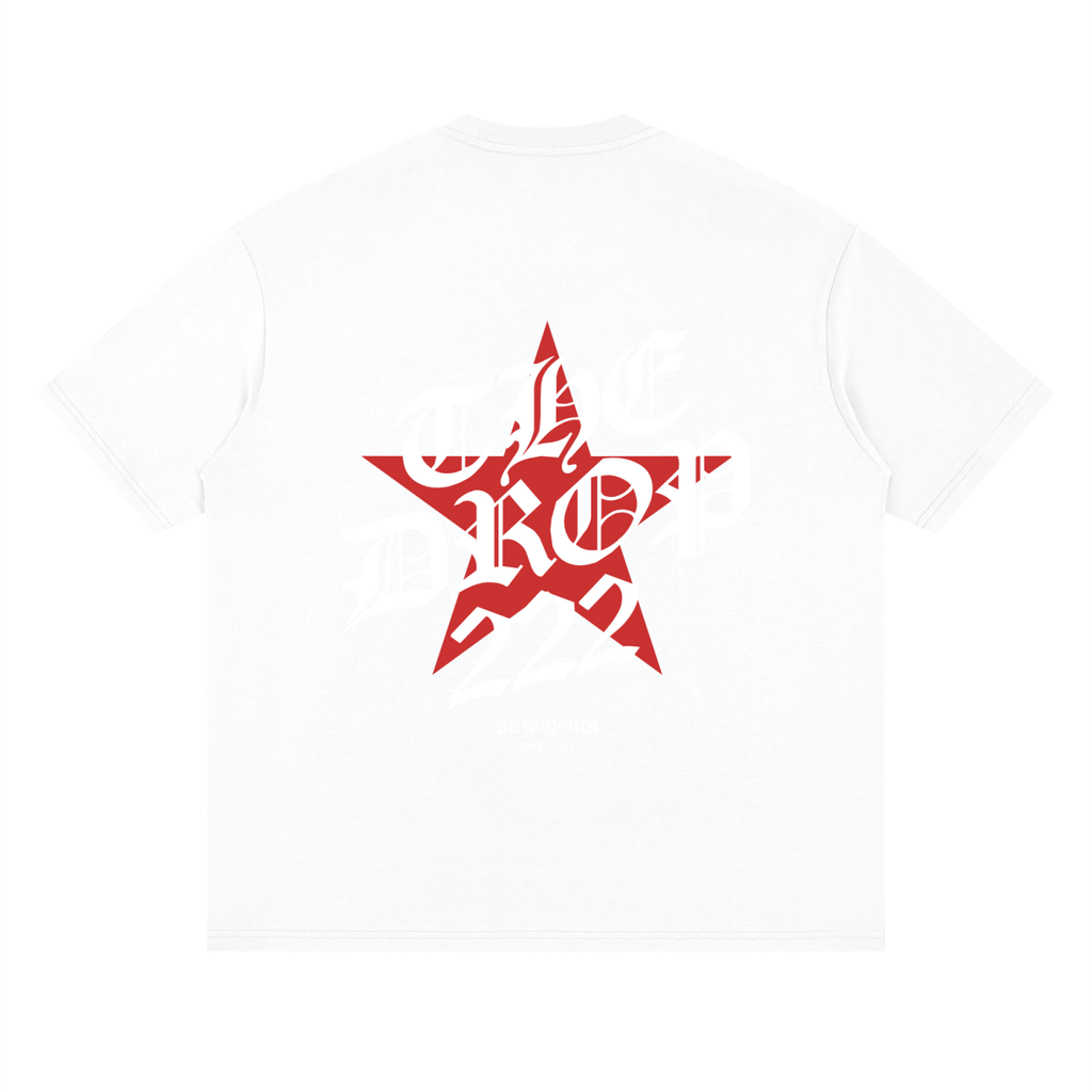Streetwear Loose Drop Shoulder T-Shirt